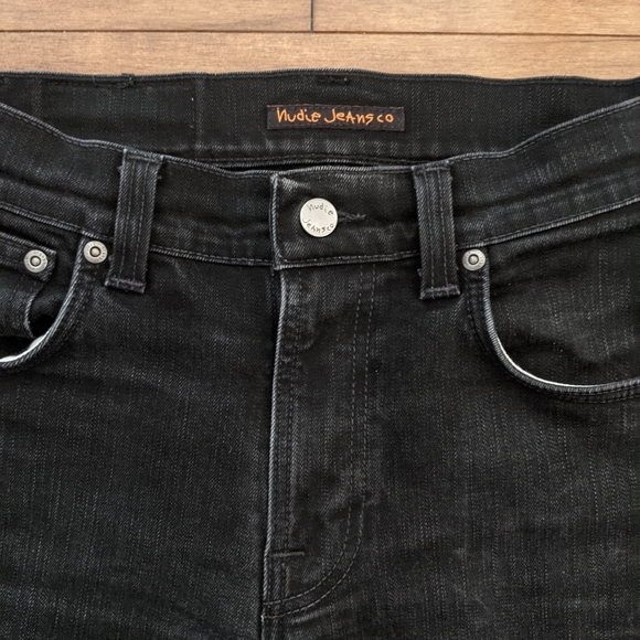 Nudie Jeans Men's Thin Finn Slim Fit Jeans - Picture 11 of 13